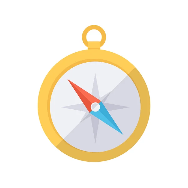 Compass color icon. — Stock Vector