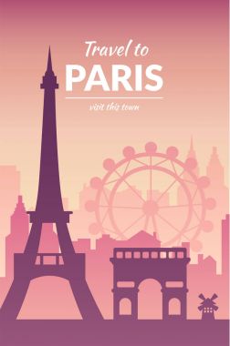 Ünlü city scape ve metin.