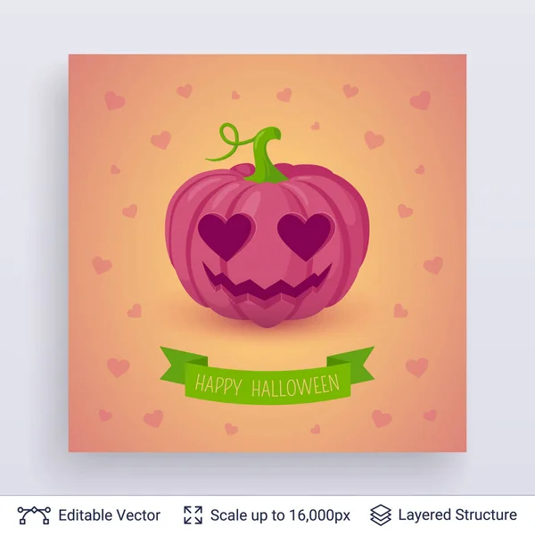 Cartel de fiesta de Halloween. — Vector de stock