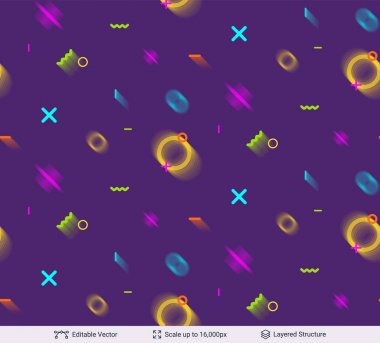 Soyut avangarde retro arka plan.