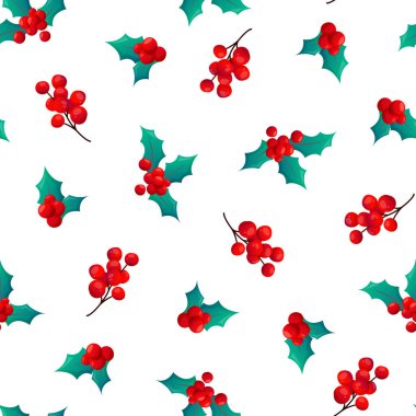 Kış tatil seamless modeli.