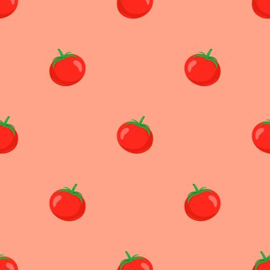 Kırmızı domatesler dikişsiz arkaplan.