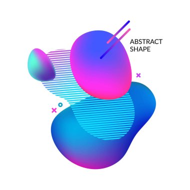 Sıvı gradyan damlaları ile soyut arkaplan.