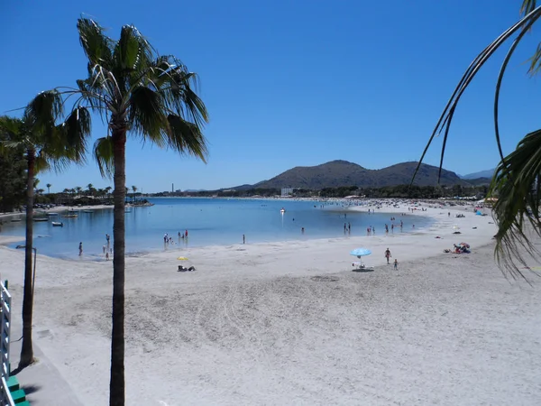 Görünüm Across Alcudia Plajı ve Körfezi