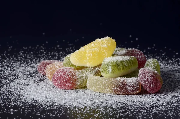 Pile de bonbons au sucre — Photo