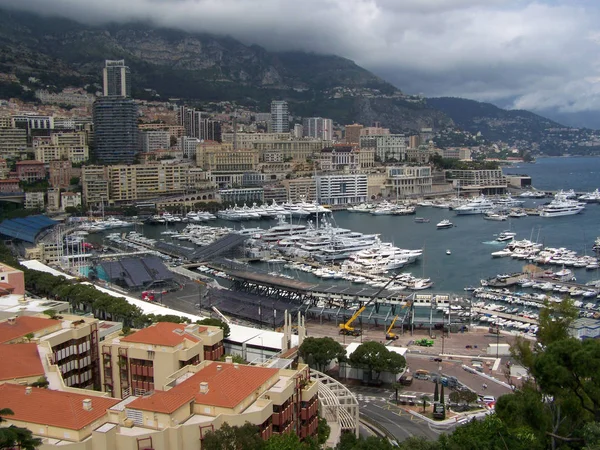 Dismantling the Grand Prix Seating at Monaco — Stock Photo, Image