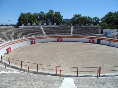 İspanyolca Alcudia Mayorka ringde mücadele boğa