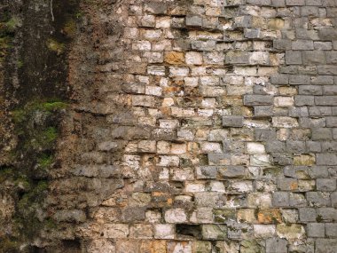 Arka plan eski tuğla duvar dokusu. Vintage