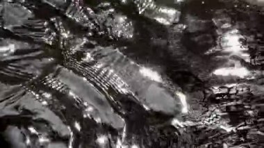 Dağ dere, akış, şelale, nehir - damla su, su desenleri