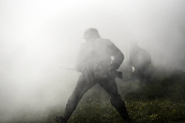 Alman asker. Tarihi yeniden yapılanma, İkinci Dünya Savaşı sırasında savaş askerler