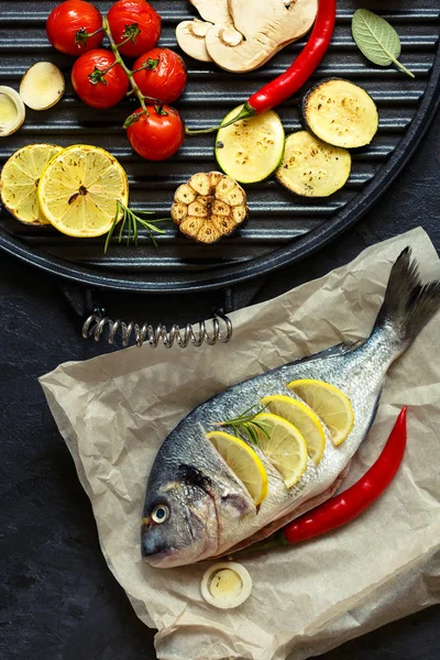 Tasty healthy fish. — Stock Photo, Image