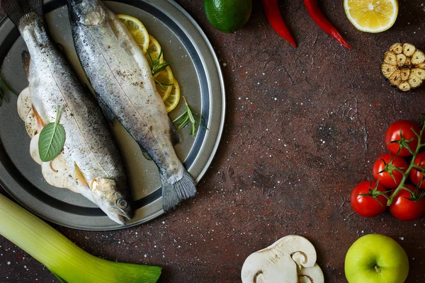 Testy healthy fish — Stock Photo, Image