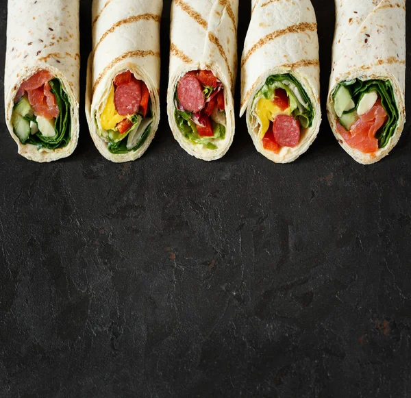 Wraps sandwiches Stock Photos, Royalty Free Wraps sandwiches Images