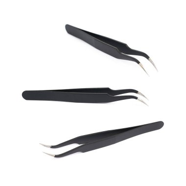 Siyah cımbız aracı izole