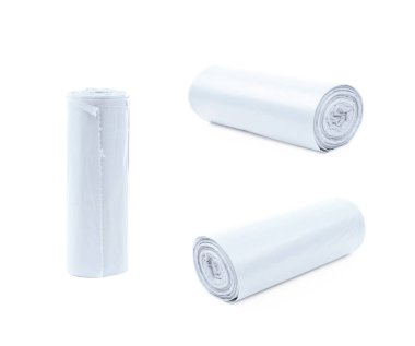 Çöp torbası rulo izole