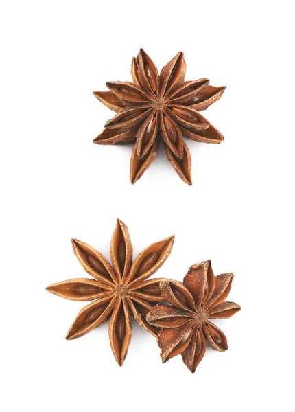 Estrela chinesa anis semente isolada — Fotografia de Stock