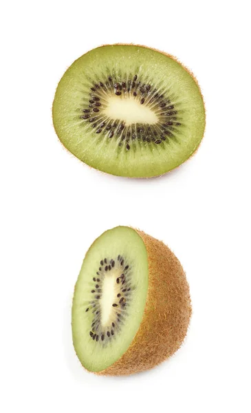 Fructe coapte kiwi izolate — Fotografie, imagine de stoc