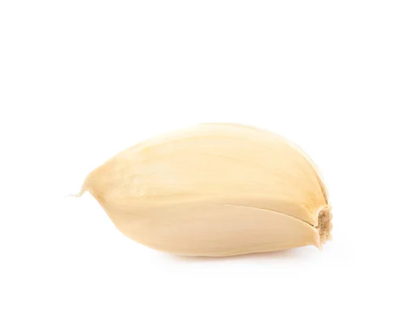 Single garlic clove isolated — Stock Photo, Image