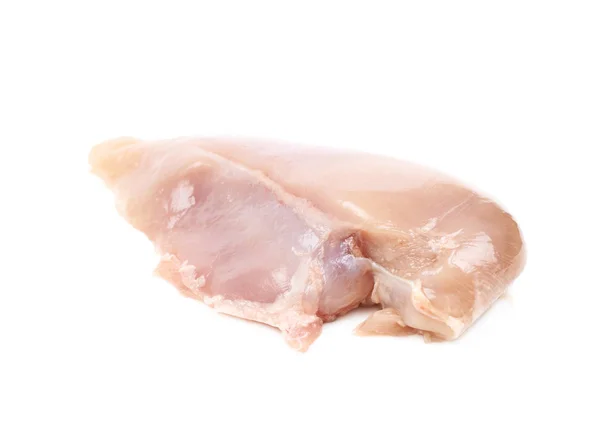 Peça de peito de frango cru de carne — Fotografia de Stock