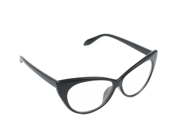 Na białym tle okulary oczu — Zdjęcie stockowe