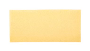 Kurutulmuş lazanya makarna yaprak izole