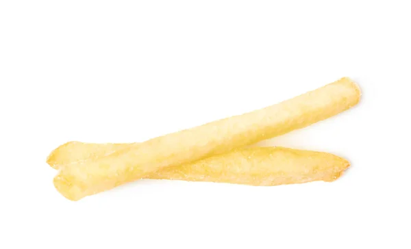 Few potato french fries isolated — Stock Photo, Image