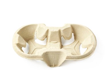 İzole karton bardak tutucu preslenmiş