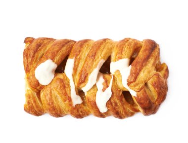 Tatlı pasta çörek izole