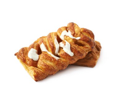 Tatlı pasta çörek izole