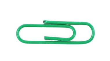 Tek office clip izole