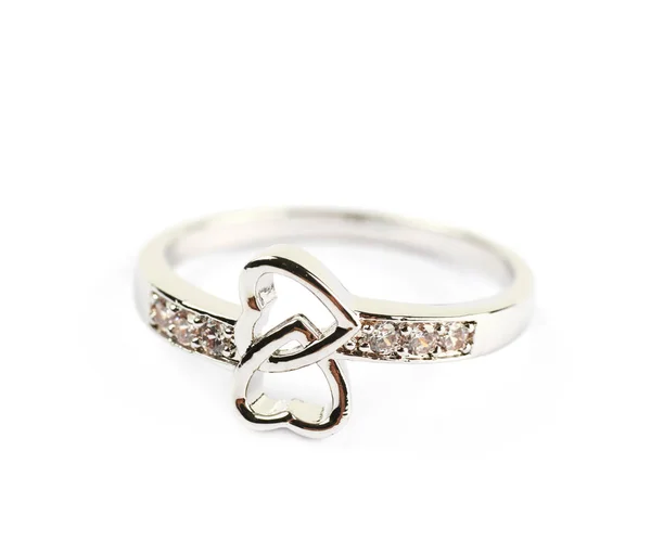 Wedding ring isolated — Stock Photo, Image