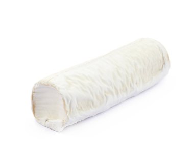 İzole bir keçi peyniri parça