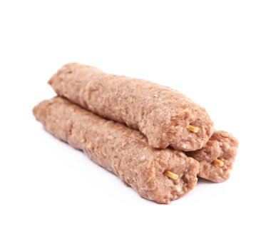 Bir sopa üzerinde ham kebap et