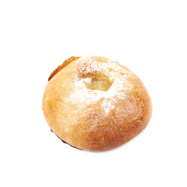 Whole donut bun pastry isolated — Stock Photo, Image