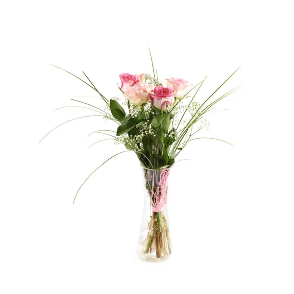 Bouquet of roses isolated — Stock Photo, Image