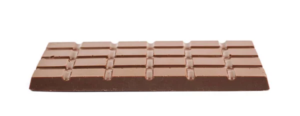 Barra de chocolate único isolado — Fotografia de Stock