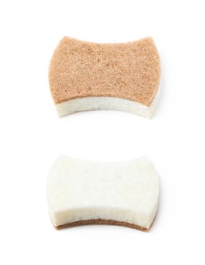 mutfak sünger izole