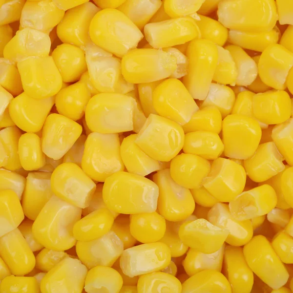 Поверхня покрита консервованою кукурудзою — стокове фото