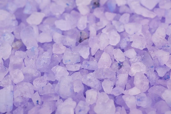 Surface recouverte de cristaux de sel — Photo