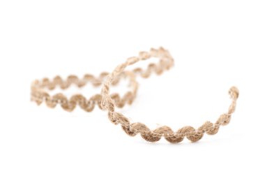 İzole keten bir ip parçası