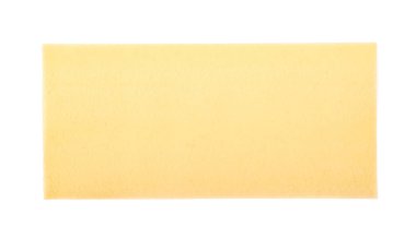 Kurutulmuş lazanya makarna yaprak izole