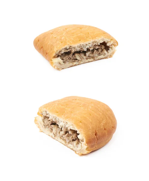 Meat pie isolated — Stock Photo, Image