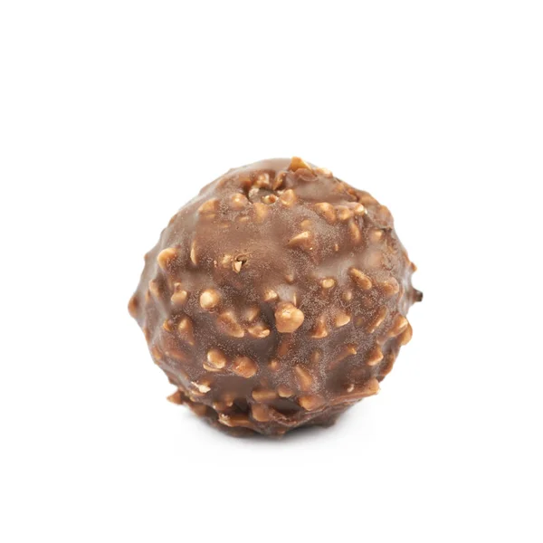 Chocolate ball confection candy isolated — Stock Photo, Image