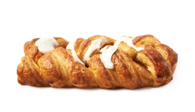 Tatlı pasta çörek izole