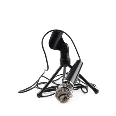 Mikrofon ve raf izole standı