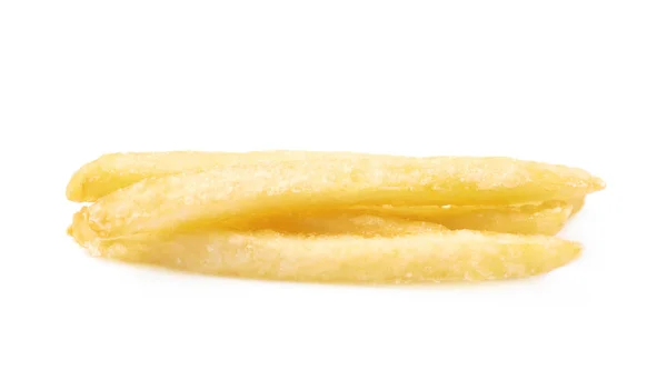 Paar aardappel frietjes geïsoleerd — Stockfoto
