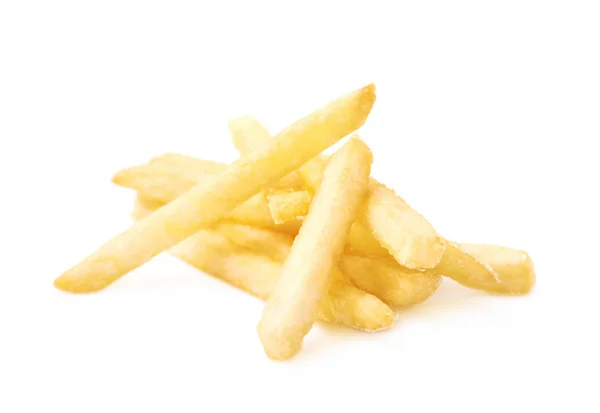 Montón de papas fritas aisladas — Foto de Stock