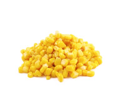 sarı mısır taneleri yığını