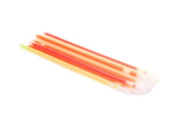 Stapel partij glow sticks — Stockfoto