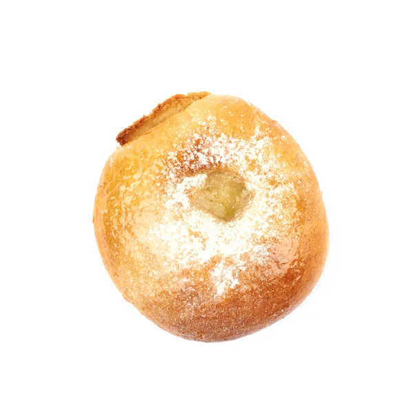 Whole donut bun pastry isolated — Stock Photo, Image